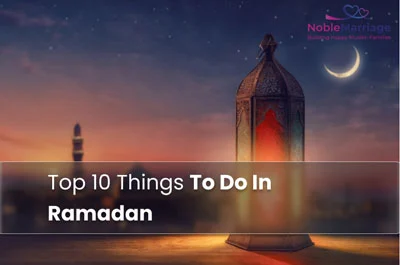 Things To Do In Ramadan